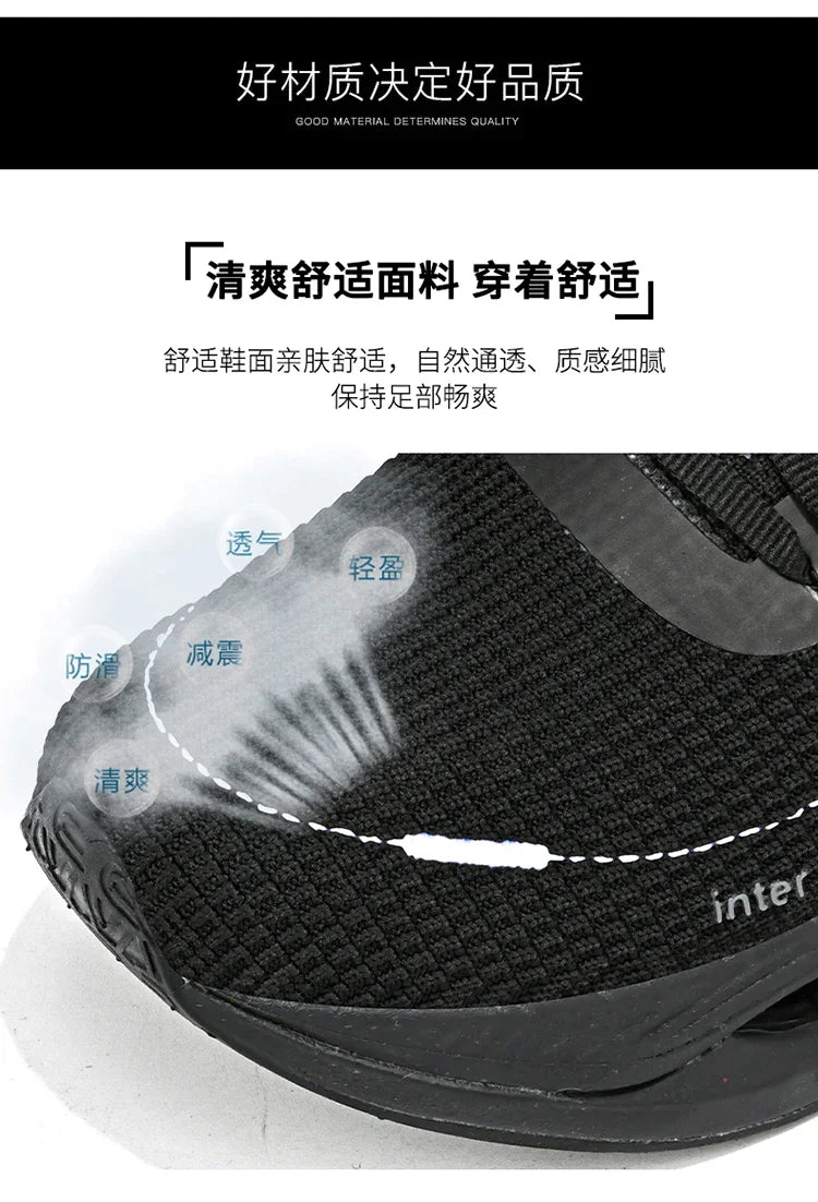 New 2024  Running Shoes Breathable  men women Outdoor Sports Shoes Lightweight Sneakers for Couple shoes Comfortable Athletic (cópia)